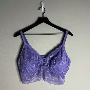 Auden Lavender Lace Bralette